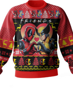 Deadpool Wolverine Ugly Sweater