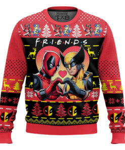 Deadpool Wolverine Ugly Sweater