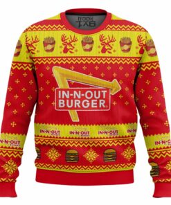 In-N-Out Burger Ugly Sweater