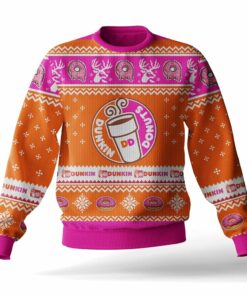 Dunkin' (formerly Dunkin' Donuts) Ugly Sweater 4 Dunkin' (formerly Dunkin' Donuts) Ugly Sweater