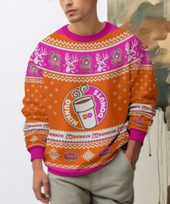 Dunkin' (formerly Dunkin' Donuts) Ugly Sweater 8 Dunkin' (formerly Dunkin' Donuts) Ugly Sweater