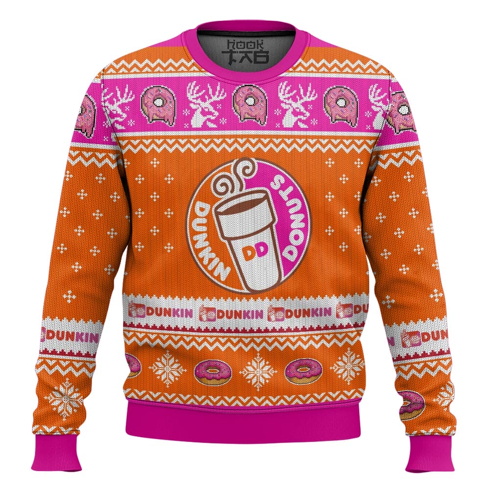 DQB091324007-mk4.jpg Dunkin' (formerly Dunkin' Donuts) Ugly Sweater