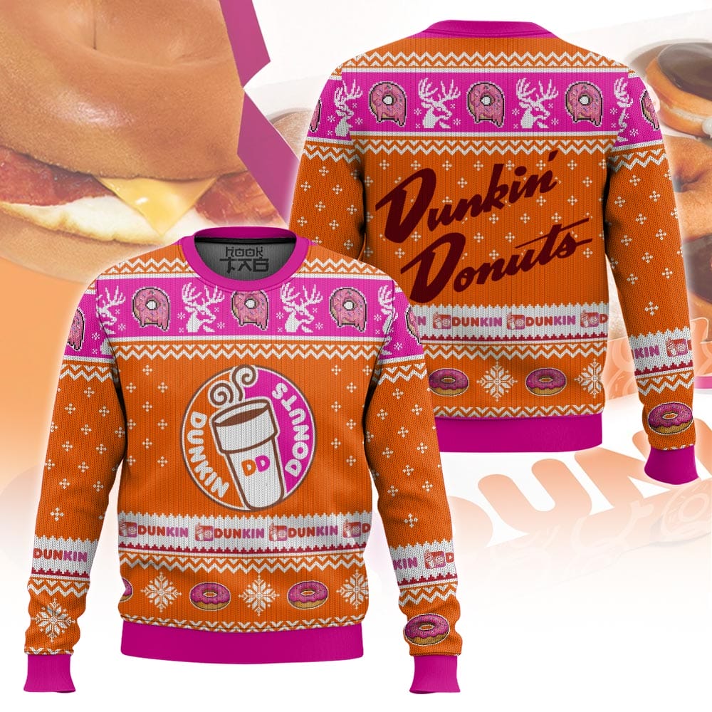 DQB091324007-mk5.jpg Dunkin' (formerly Dunkin' Donuts) Ugly Sweater