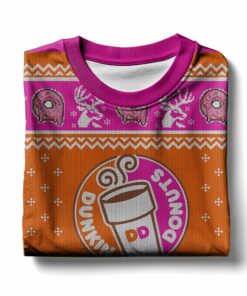 Dunkin' (formerly Dunkin' Donuts) Ugly Sweater 3 Dunkin' (formerly Dunkin' Donuts) Ugly Sweater