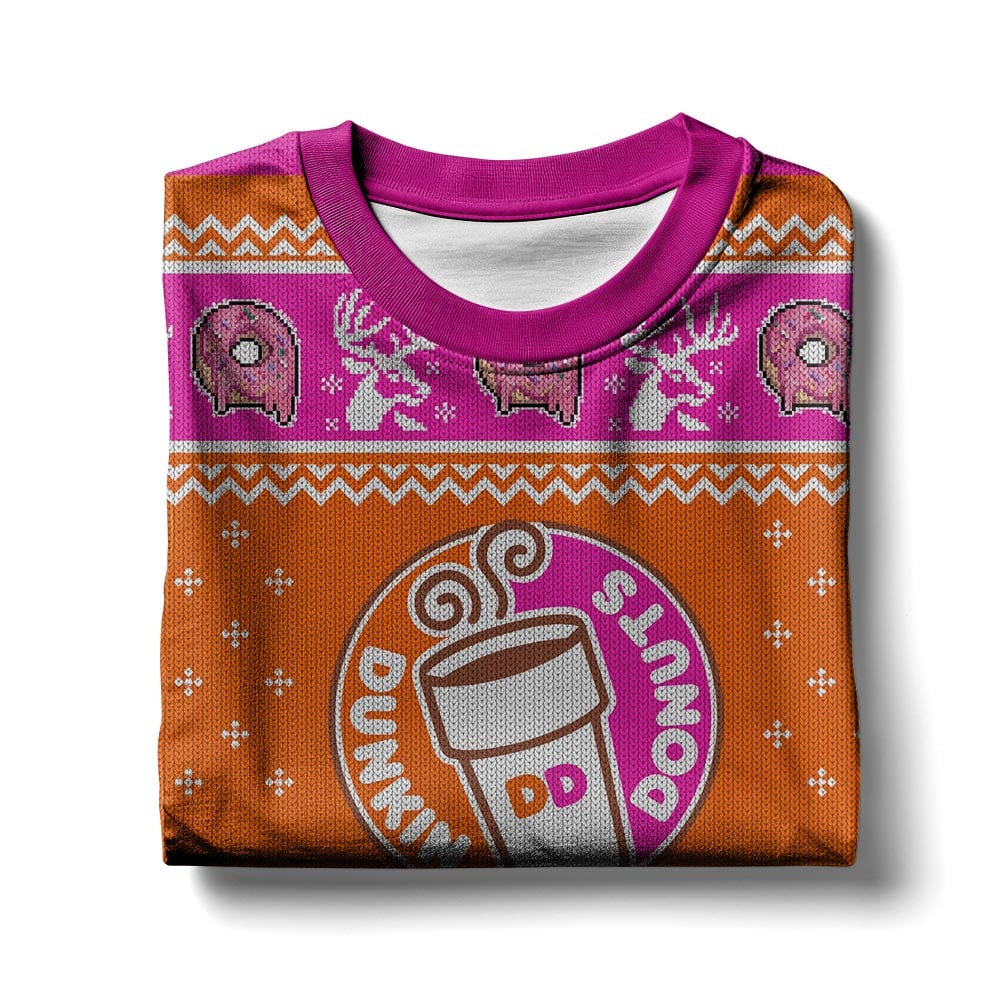 DQB091324007-mk7.jpg Dunkin' (formerly Dunkin' Donuts) Ugly Sweater