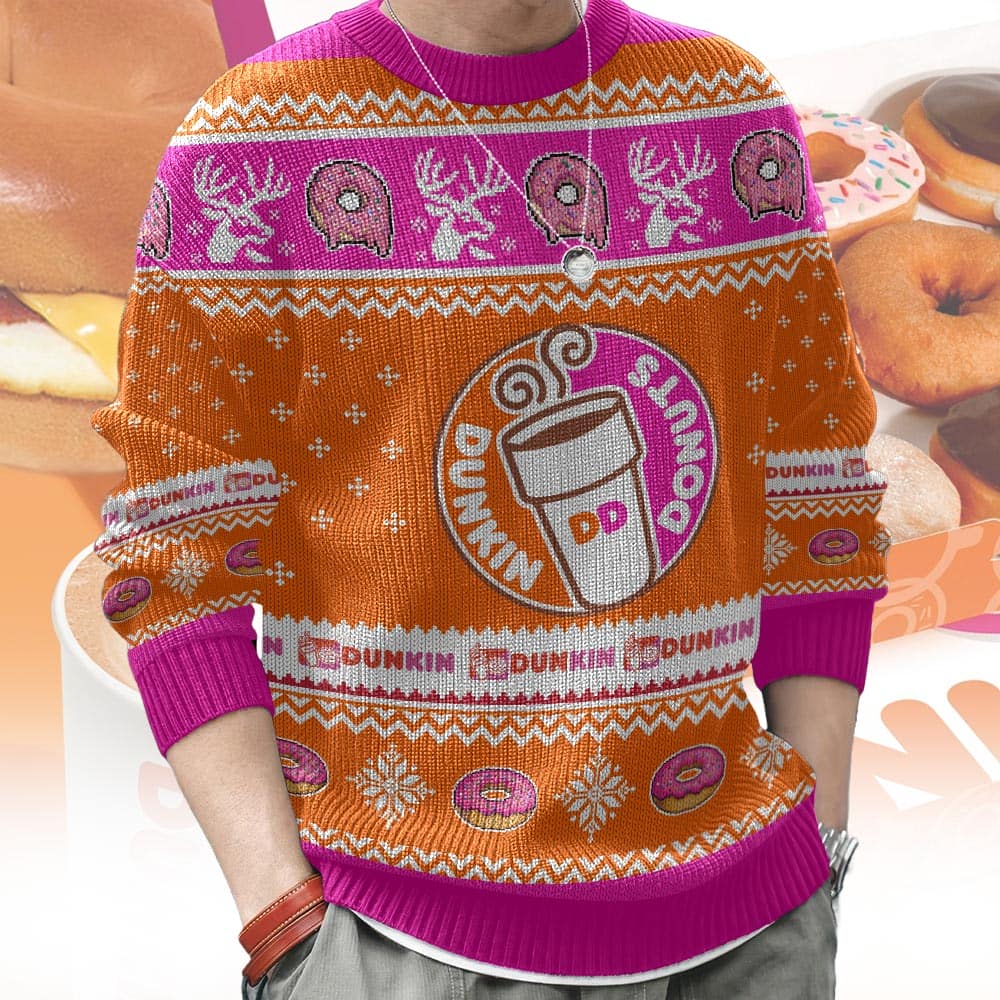 DQB091324007-mk9.jpg Dunkin' (formerly Dunkin' Donuts) Ugly Sweater