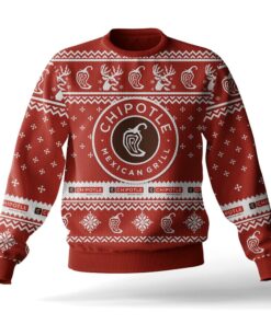 Chipotle Mexican Grill Ugly Sweater