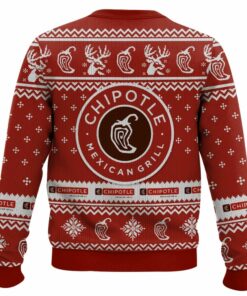 Chipotle Mexican Grill Ugly Sweater