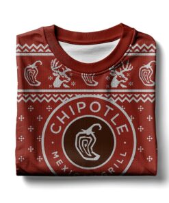Chipotle Mexican Grill Ugly Sweater