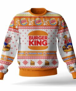 Burger King Ugly Sweater 4 Burger King Ugly Sweater
