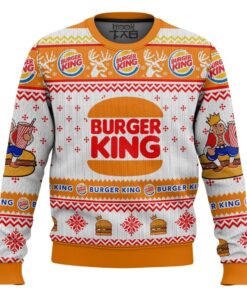 Burger King Ugly Sweater