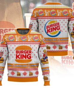 Burger King Ugly Sweater 2 Burger King Ugly Sweater