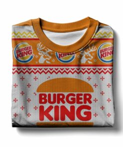 Burger King Ugly Sweater 3 Burger King Ugly Sweater