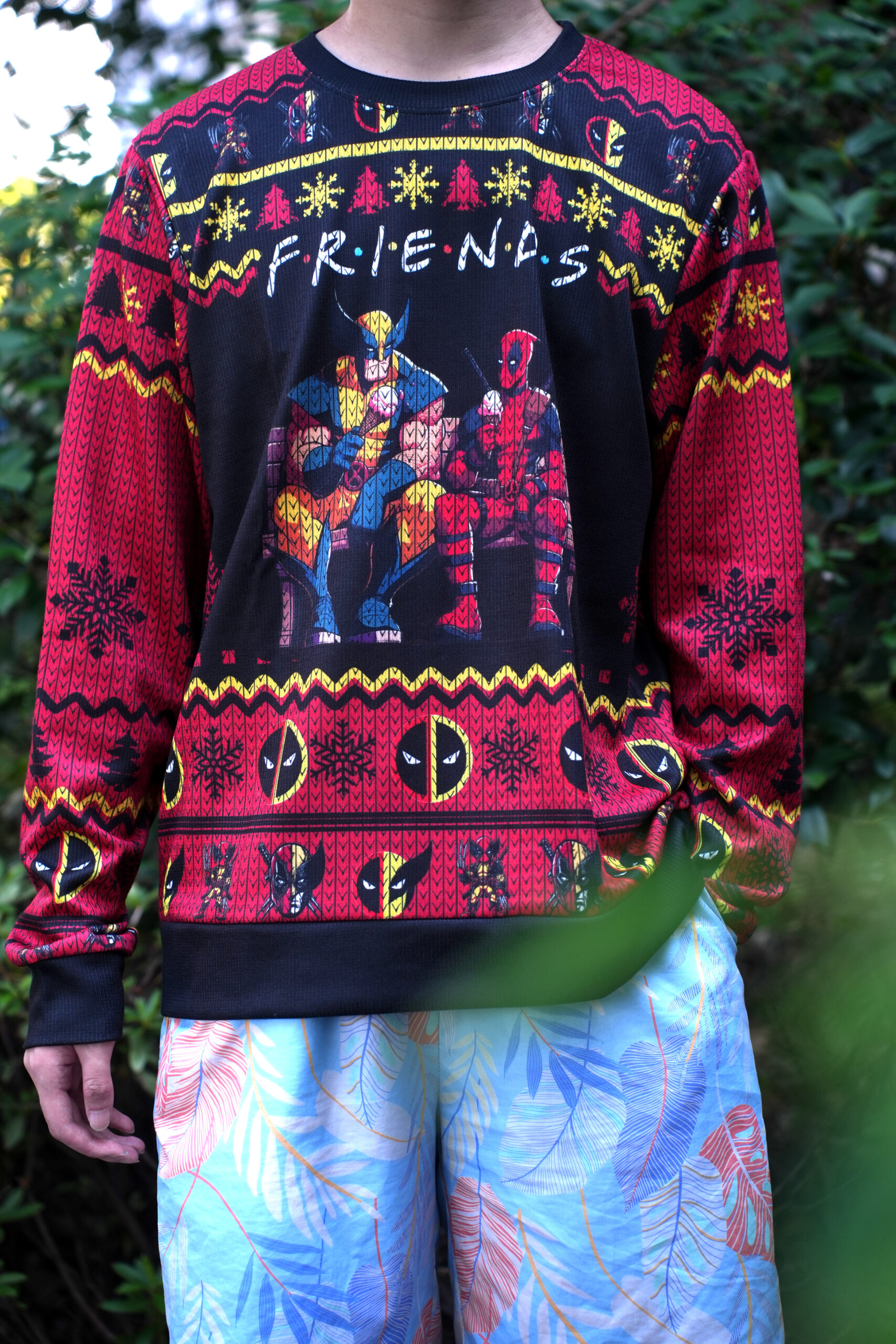 DSC07608-scaled-1.jpg F.R.I.E.N.D.S Deadpool Wolverine Ugly Sweater