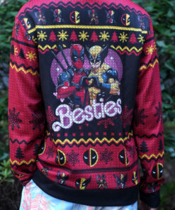 F.R.I.E.N.D.S Deadpool Wolverine Ugly Sweater 4 F.R.I.E.N.D.S Deadpool Wolverine Ugly Sweater