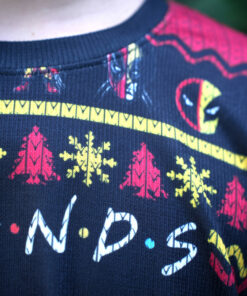 F.R.I.E.N.D.S Deadpool Wolverine Ugly Sweater 5 F.R.I.E.N.D.S Deadpool Wolverine Ugly Sweater
