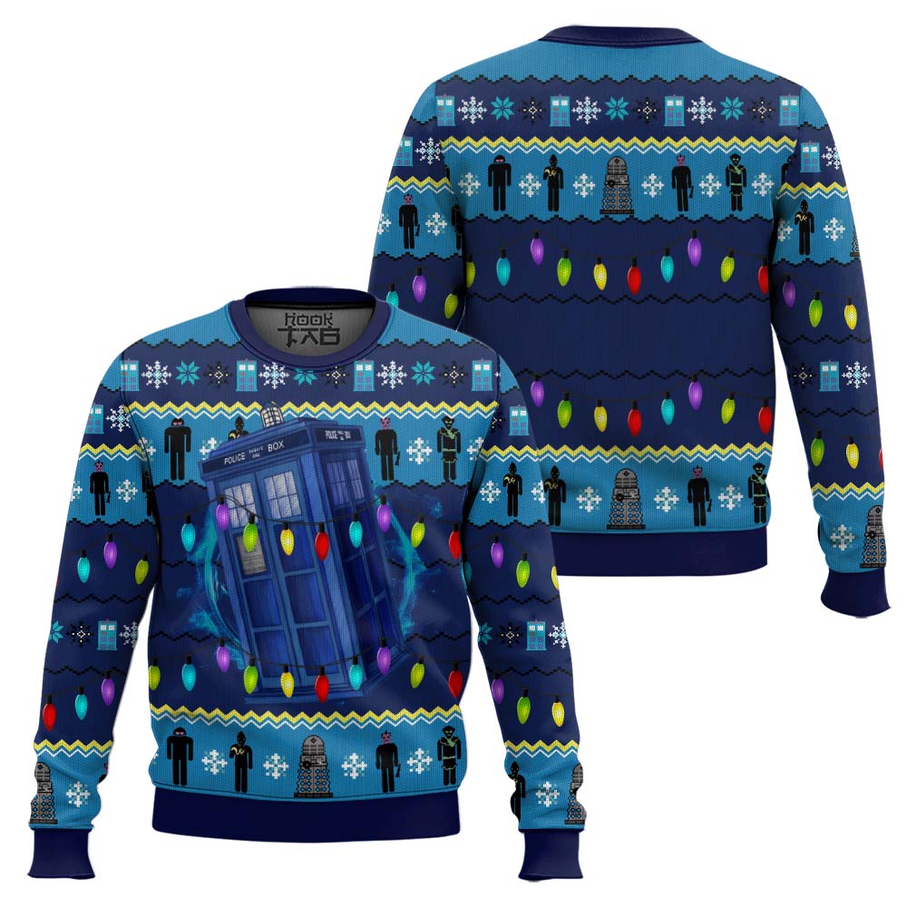 DW180923LNQ40VKHmk1.jpg Doctor Who Woolen Ugly Christmas Sweater