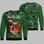 Dachshund Santa Paw Ugly Christmas Sweater