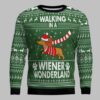 Dachshund Wiener Wonderland Ugly Christmas Sweater