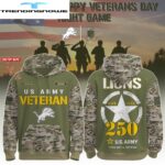 Detroit Lions Us Army 250Th Birthday Celebration Shirt Hoodie