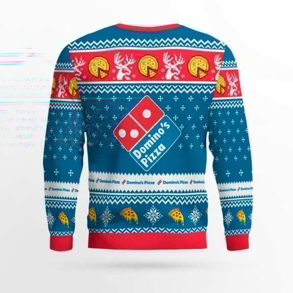 Domino's Pizza Ugly Sweater Domino's Pizza Ugly Sweater