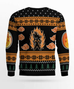 Dragon Ball Z Christmas Ugly Sweater