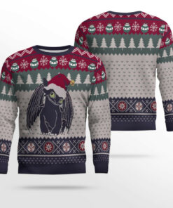 DreamWorks How to Train Your Dragon Holiday Ugly Christmas Sweater