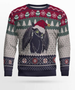 DreamWorks How to Train Your Dragon Holiday Ugly Christmas Sweater