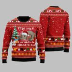 Elephant I?ll Get Over It Ugly Christmas Sweater