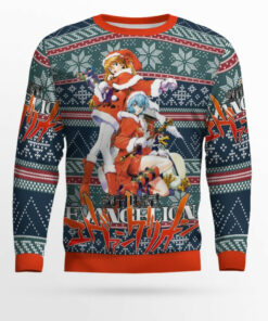 Evangelion Alt Ugly Christmas Sweater