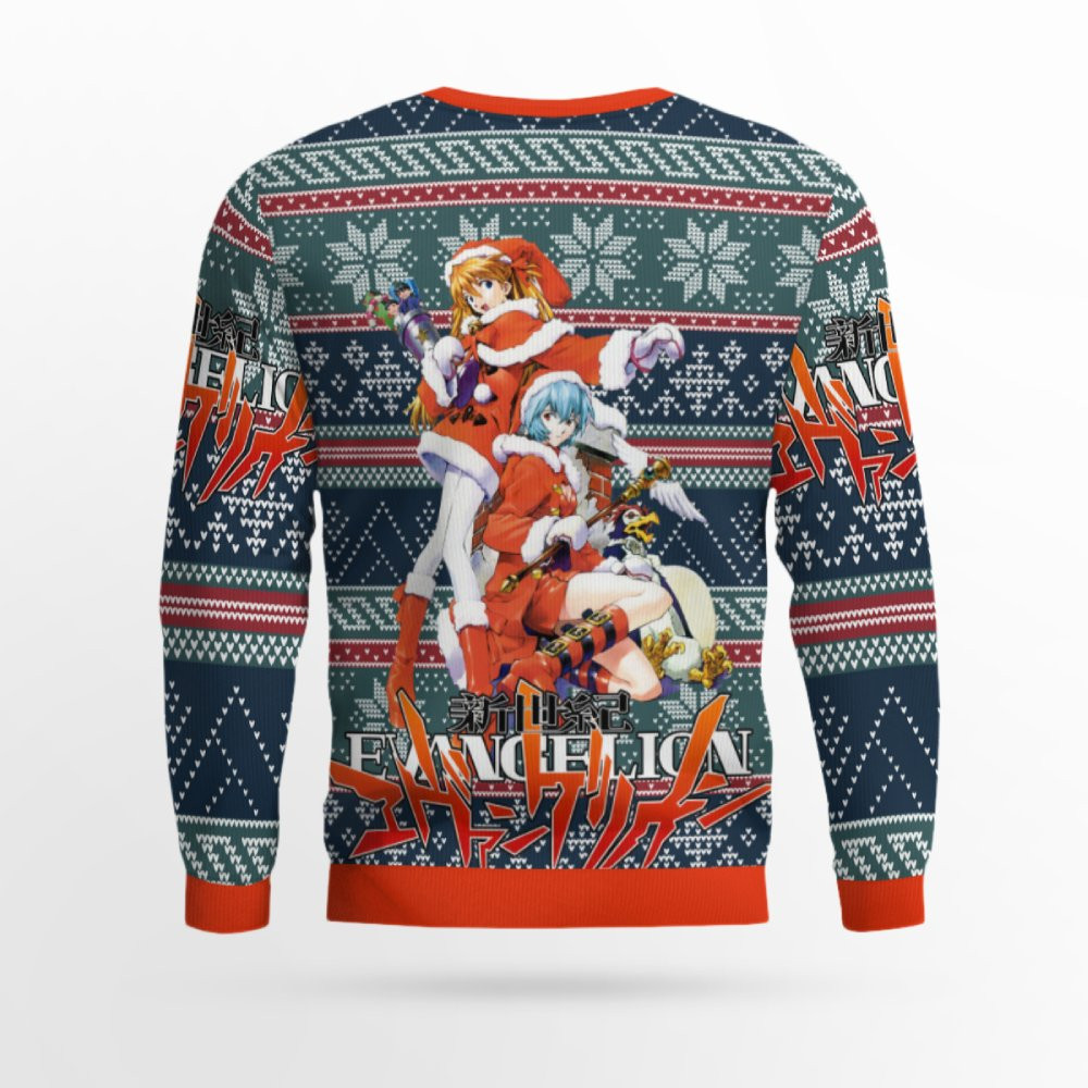 Evangelion Alt Ugly Christmas Sweater Evangelion Alt Ugly Christmas Sweater