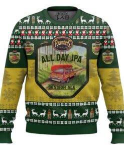 Founders All Day IPA 3D Ugly Christmas Sweater Christmas Gift