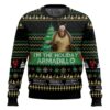 Friends I'm The Holiday Armadillo Ross Ugly Christmas Sweater