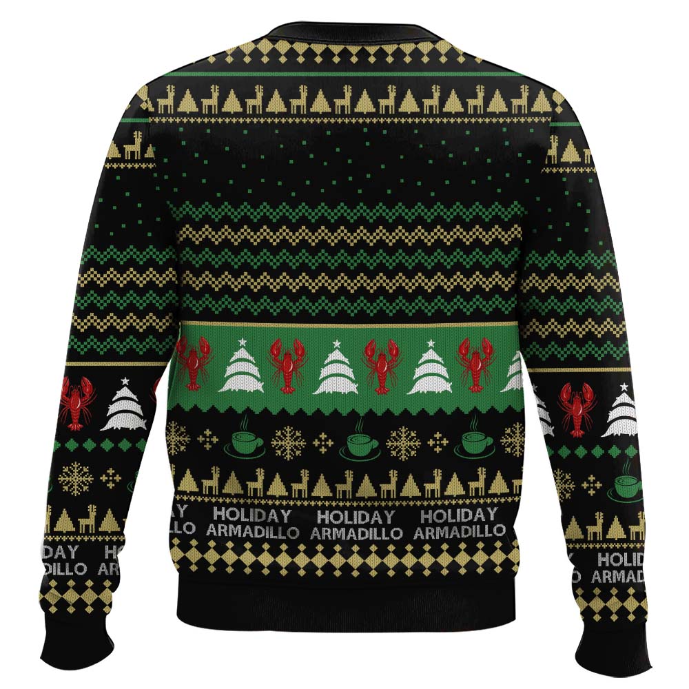 FRI011123LNQ3VKHmk3.jpg Friends I'm The Holiday Armadillo Ross Ugly Christmas Sweater