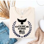 Forever In Our Hearts Charlie Kirk Memorial Shirt Sweatshirt