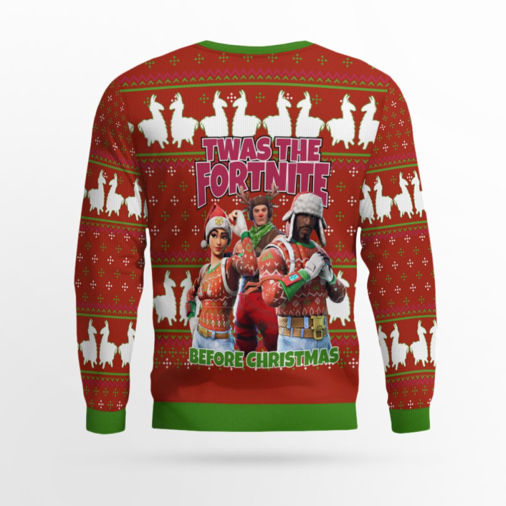 Fortnite Twas Night Ugly Christmas Sweater 2