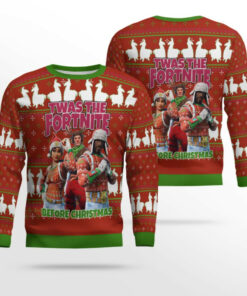 Fortnite Twas Night Ugly Christmas Sweater