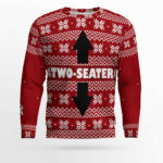 Funny Two- Seater Ugly Christmas Sweater