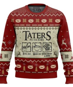 Taters Potatoes LOTR Ugly Sweater