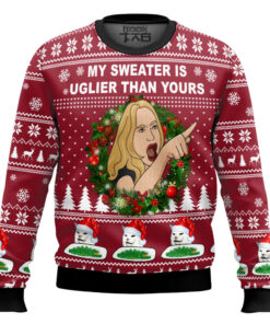 Cat Woman Meme Ugly Christmas