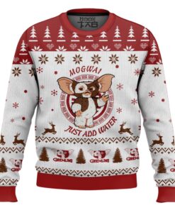 Christmas Gremlins Mogwai Just Add Water Ugly Christmas Sweater
