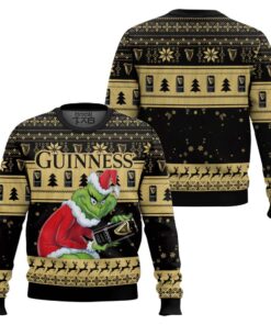 Guinness Grinch Ugly Sweater 2 Guinness Grinch Ugly Sweater