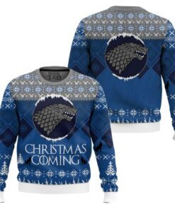 Game of Thrones Christmas is Coming Ugly Christmas Sweater