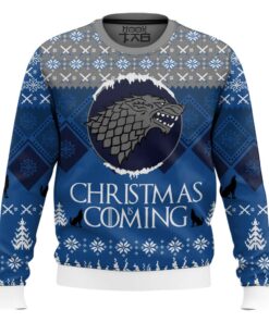 Game of Thrones Christmas is Coming Ugly Christmas Sweater