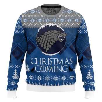 Game of Thrones Christmas is Coming Ugly Christmas Sweater
