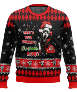 Ghostface Ugly Sweater