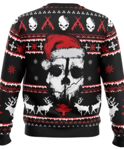 Ghost Call of Duty Ugly Christmas Sweater