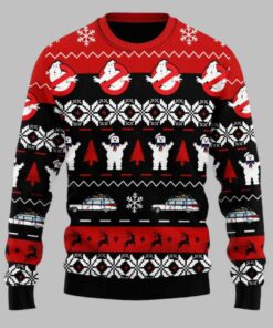 Ghostbusters Knitting Ugly Christmas Sweater