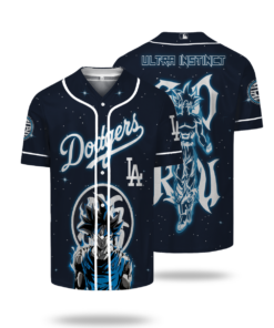 Goku Ultra Instinct x Los Angeles Dodgers 2025 Special Jersey Useful Gifts For Dad 1