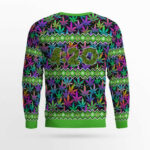 Grinch Smoked all the Who Hash Christmas 420 Ugly Sweater